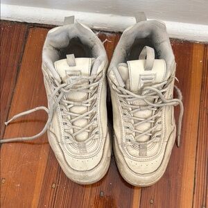 Men's Cream Sneakers